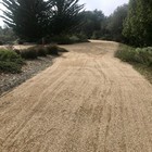 Santa Cruz, CA California gold stone driveway