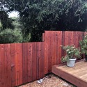 Santa Cruz County Redwood Fence